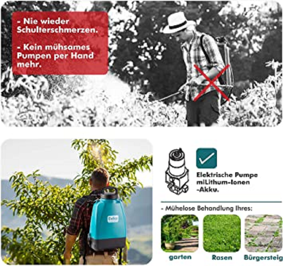 VITO Teleskoplanze Für Akku-Sprühgerät – 16 L, Produktbild-Vorschau 3