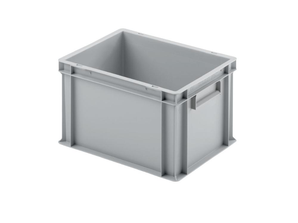 Auer Packaging 2x Eurobehälter 60 x 40 x 43,5 mit Scharnierdeckel inkl Auer Packaging 2x Eurobehälter 60 x 40 x 43,5 mit Scharnierdeckel inkl