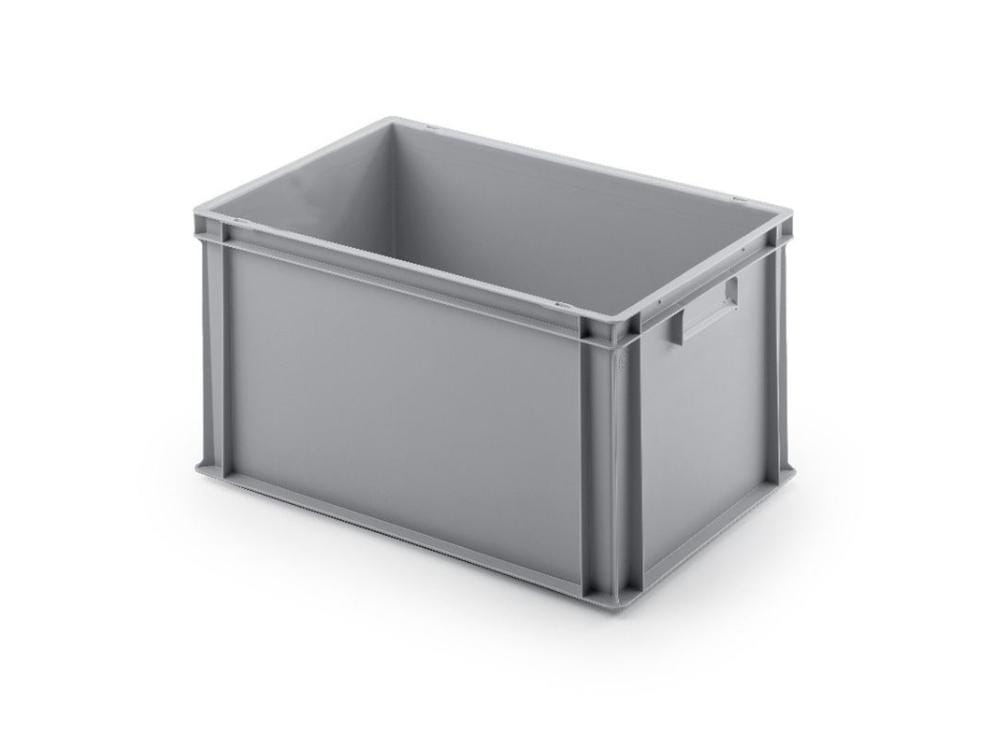 Eurobehälter 60x40x40 mit verstärktem Boden und Abflusslöchern Eurobehälter 60x40x40 mit verstärktem Boden und Abflusslöchern